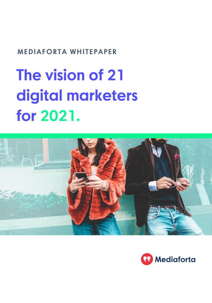 Webinar: The vision of 21 digital marketers for 2021