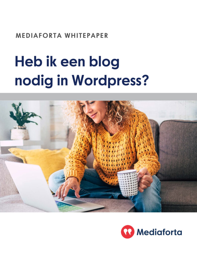 Webinar:  Heb ik een blog nodig in Wordpress?