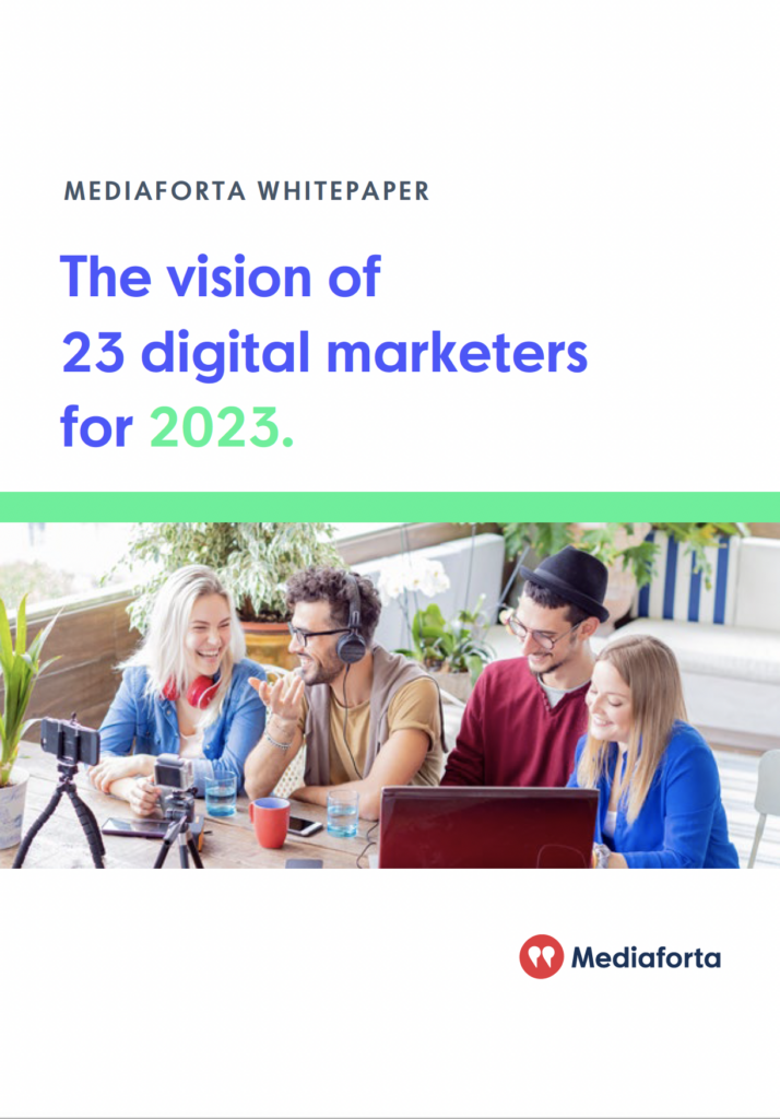 Webinar: The vision of 23 digital marketers for 2023