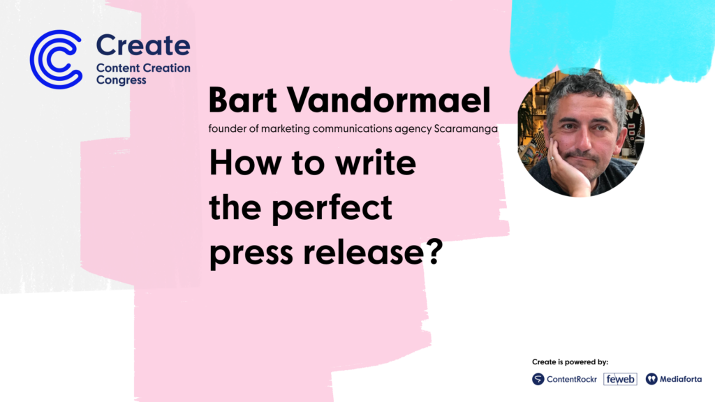 Webinar: How to write the perfect press release?