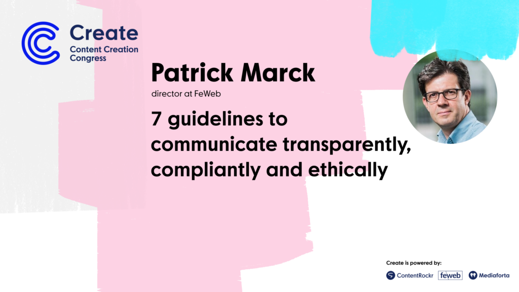 Webinar: 7 guidelines to communicate transparently, compliantly and ethically