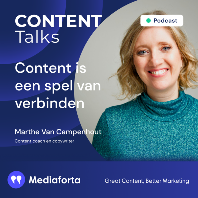 Marthe Van Campenhout – Content is een spel ….van raken, binden en verbinden.